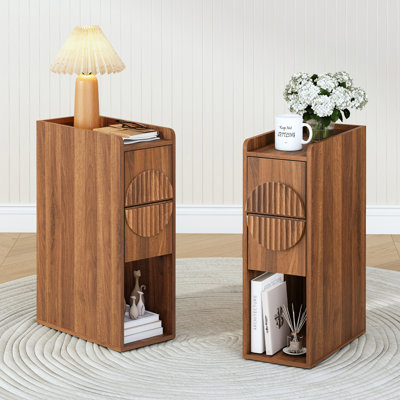 Narrow Nightstand (Set of 2)