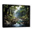 «Gentle River Through Country Charm Forest», art mural forêt fluviale-1395651177-1395651092