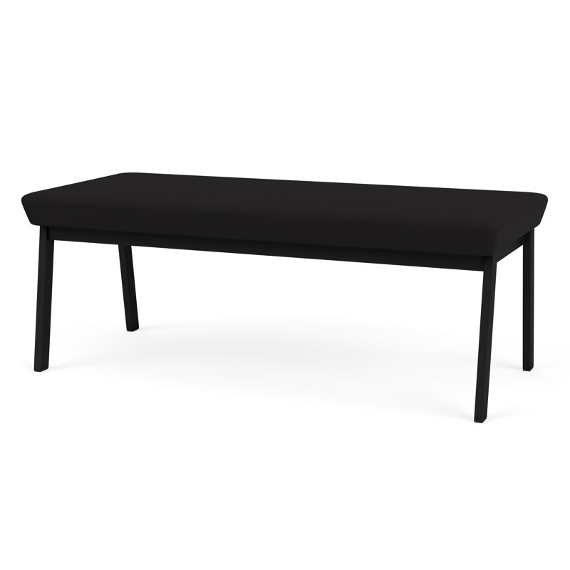 Banc en métal Newport, Noir, Visite libre noire