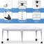 Tente de réception extérieure 10X20 avec 6 parois latérales amovibles et accessoires - Installation rapide, auvent pliant 10'X20 ', look élégant