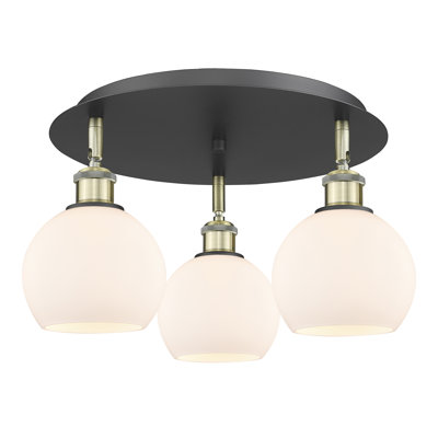 Ellington Glass Semi Flush Mount