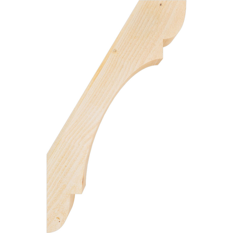 Attelle de genou olympique, Sapin de Douglas, Sciage brut, H 30 po x l 4 po x P 18 po