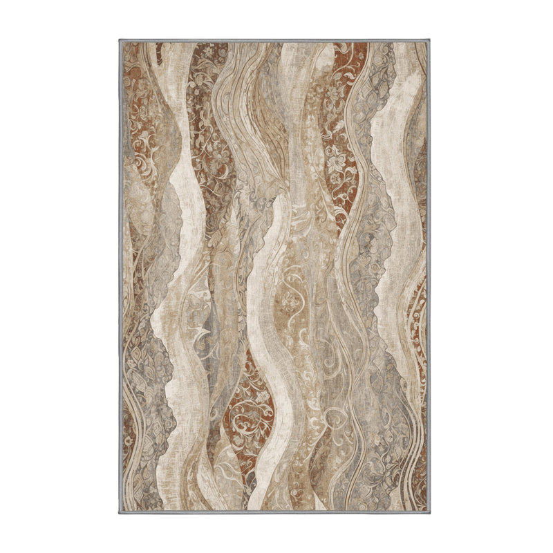 Sienna Tides Rug, Rectangle 3' x 5'