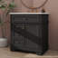Meuble-lavabo pratique de 30 pouces avec lavabo, un tiroir rabattable, trois tiroirs et une tablette de porte-1397893407