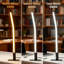 Ensemble de 2 lampes de table minces en métal Slim