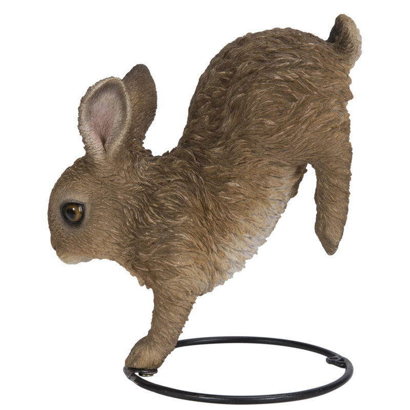 Hare Cub Running Statue