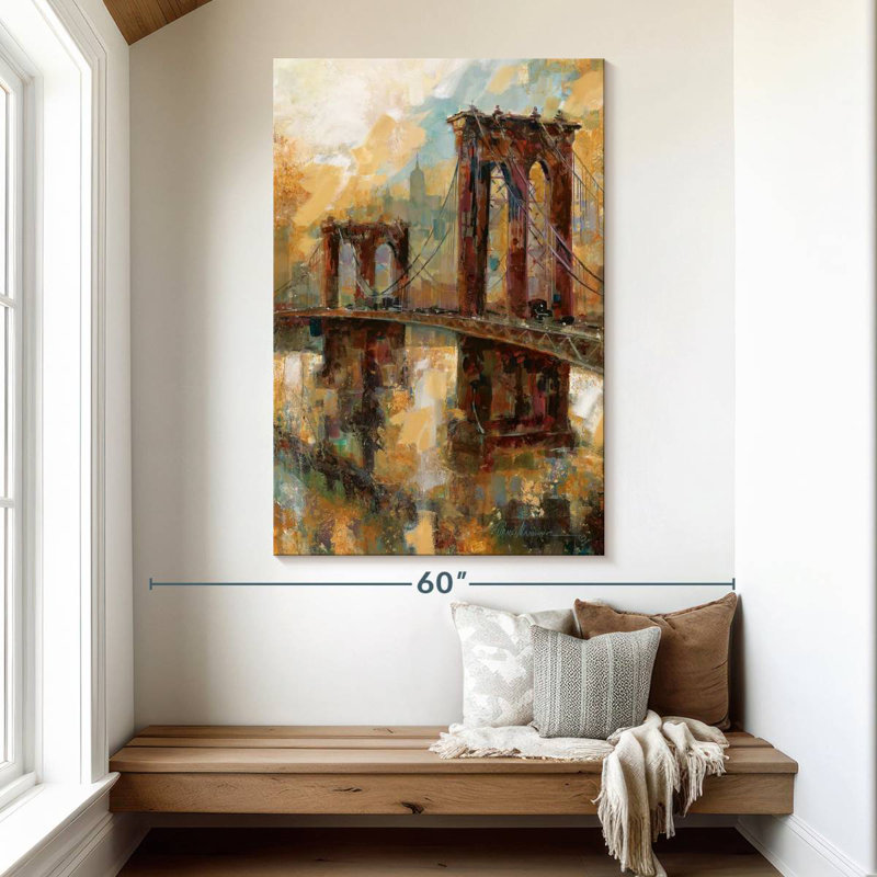 Lilie Crossing Memories, 51" H x 34" W
