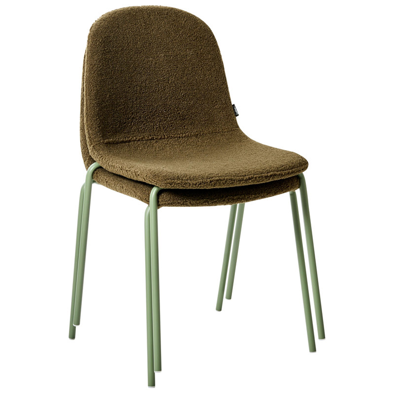 Set of 2 Conference Chairs LOMA, Brown, Green