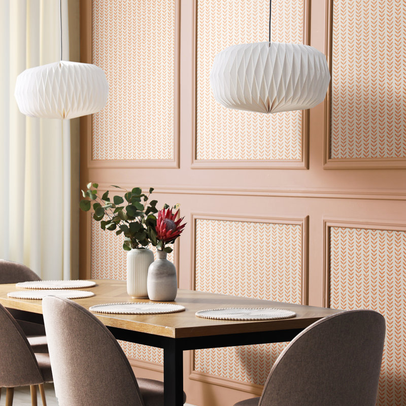 Cipriano 10m x 50cm Matte Wallpaper Roll, Pink
