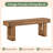 Solid Wood Dining Bench