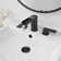 Widespread 2-handle Bathroom Faucet with Drain Assembly