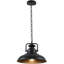 Lacluta 1 - Light Black Dome Pendant