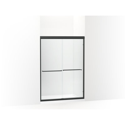 Finesse 47.6" W x 65.5" H Sliding Frameless Shower Door