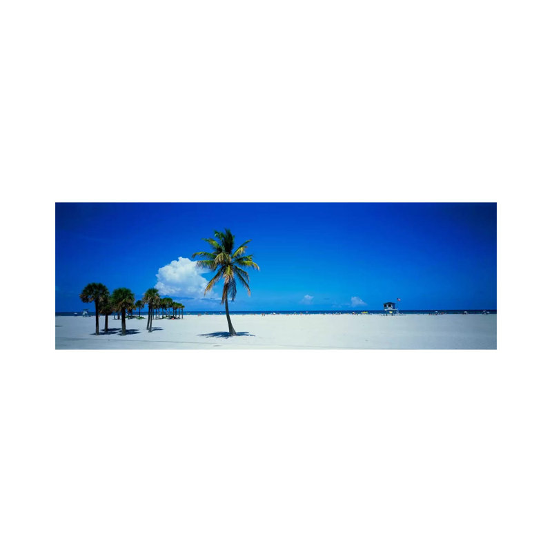 Miami FL USA - Wrapped Canvas Panoramic Print, 30.48 cm H x 91.44 cm W x 1.91 cm D