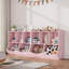 Kids Bookshelf and Toy Storage Organizer - Multi-Shelf Wooden Bookcase with Cubbies – Ideal for Bedroom, Playroom, Nursery, Hallway, School - Sleek & Versatile-2122896628-2122896630