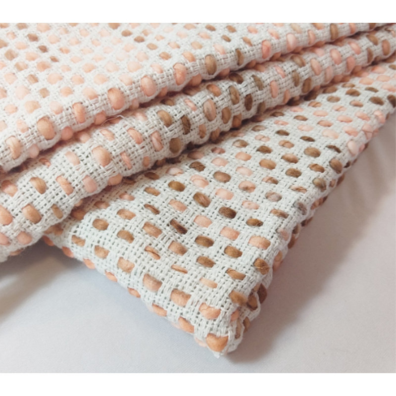 Chenille Throw Blanket, Pink/Brown