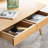 Solid Wood Multi-Use Table, Coffee Table & Study Desk with Storage Shelf