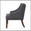 Fauteuil d'appoint moderne rembourré avec pieds en bois-131260916