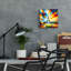  «Welcome To Paris» par Rich Monet, art mural en verre acrylique, 12 po x 12 po