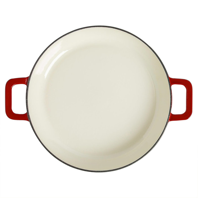2 - Piece Non-Stick Aluminum Cookware Set, Red