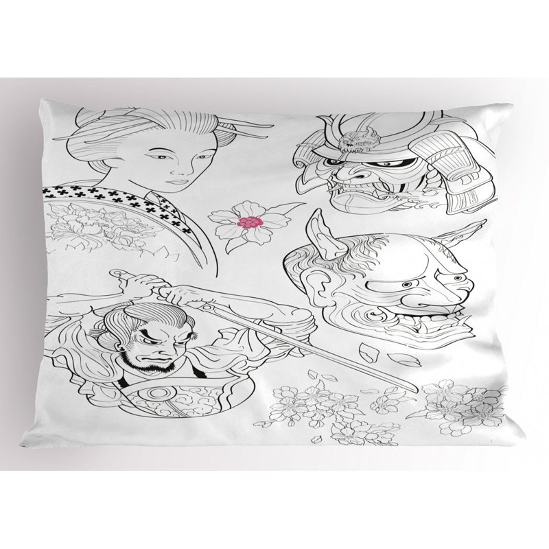 Kabuki Polyester Sham Set, Twin