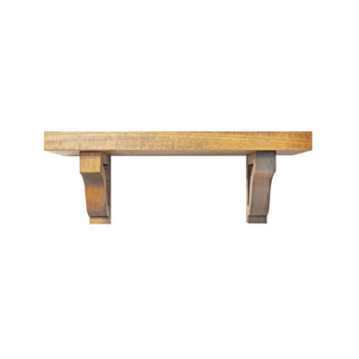 2" Shelves/W Corbels