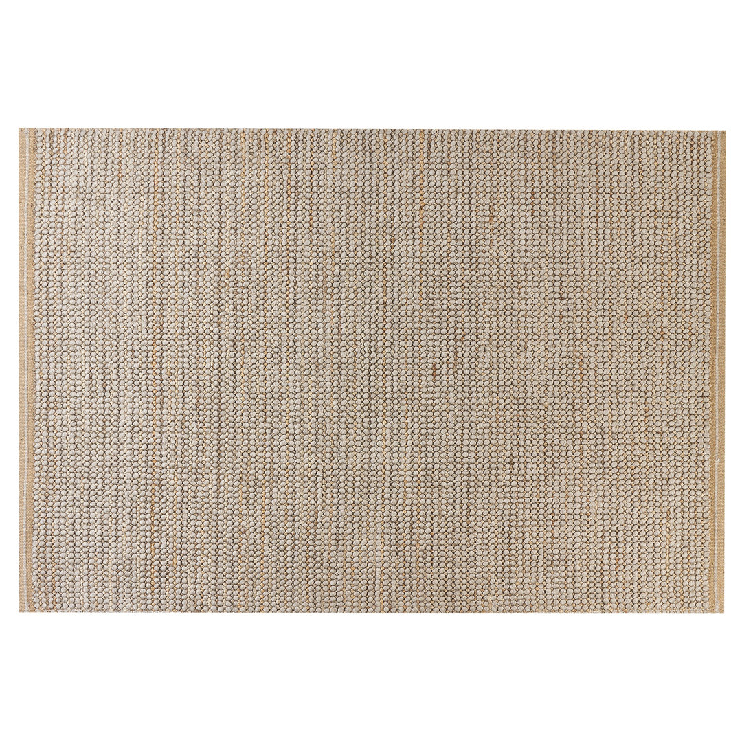 Teppich Banoo aus Wolle in Beige