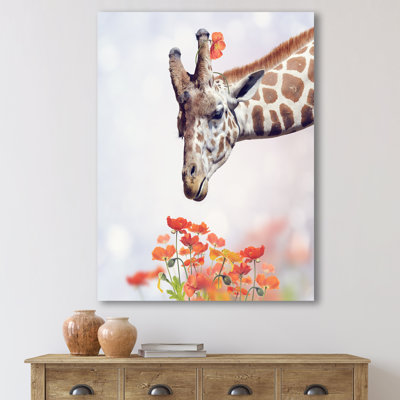 " Portrait Of A Giraffe II "