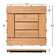 12" x 12" Wood Interlocking Deck Tile