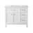 Tiosha 36" Single Bathroom Vanity In White With Engineered Stone Top