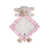 Blanc/rose/brun clair