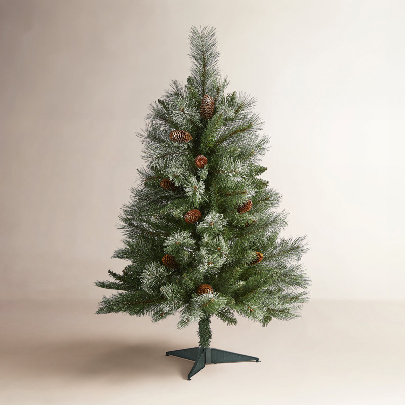 Arbre de Noël artificiel pin vert, 3 pi H