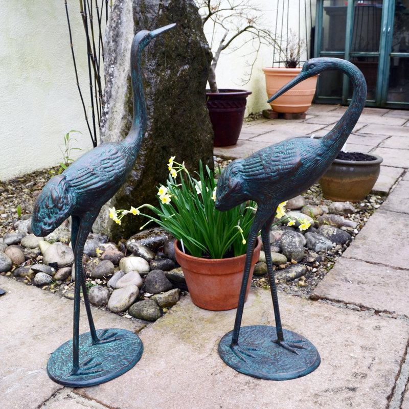 Bird Animals Metal Garden Statue