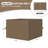 Aoodor Replacement 4-Panel Gazebo Sidewall Curtains-121327728-97531251