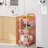 3-Tier Rolling Cart with Wheels,Multifunction Utility Storage carts, Kitchen Storage Organizer,Mobile Shelving Unit-113915495