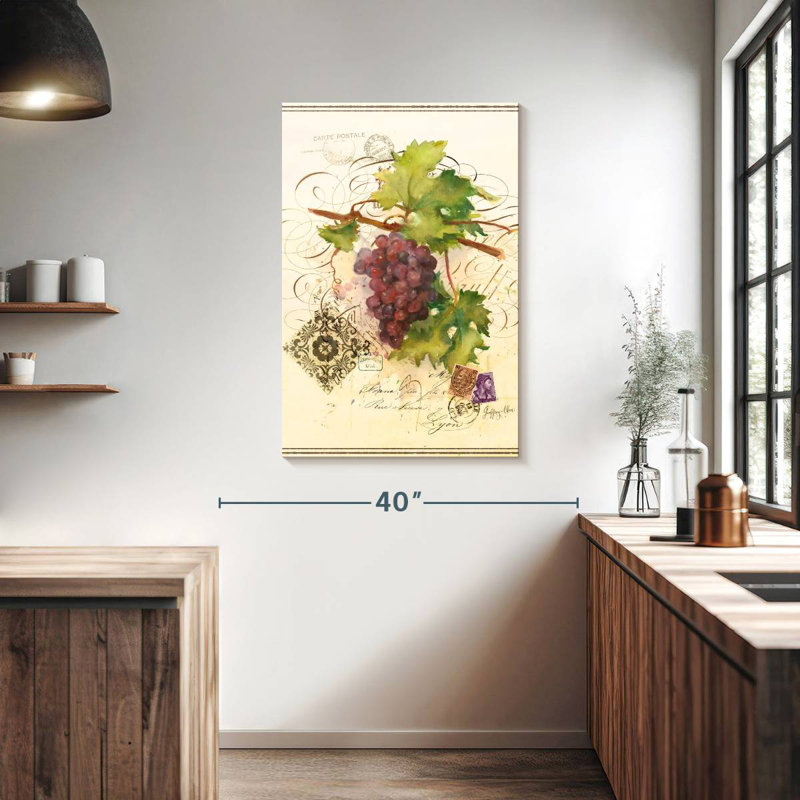 Cellier Yarlin raisins mauves, H 39 po x l 26 po