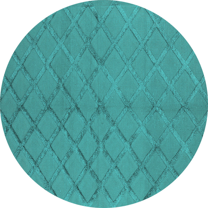 Midgett Performance Geometric Indoor Rug, Round 7'