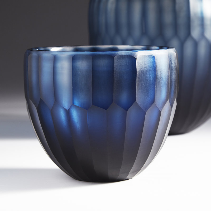 Tulip Glass Decorative Bowl, Small (5.5'' H x 6'' W x 6'' D)