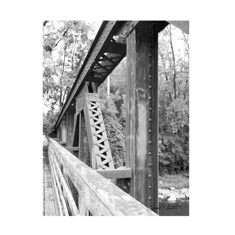 «Architecture Old Bridge C», photographie sur toile, H 19 po x l 14 po x P 2 po