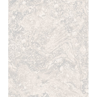 Marble 1m x 53cm Metallic Wallpaper Roll
