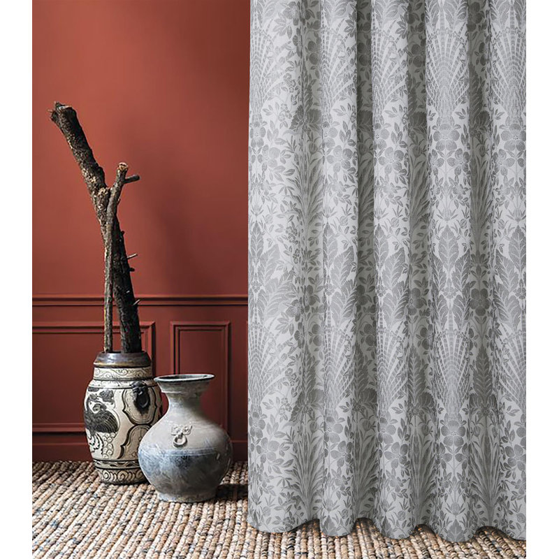 Emily-Jane Room Darkening Curtain, Natural, 117 x 229cm
