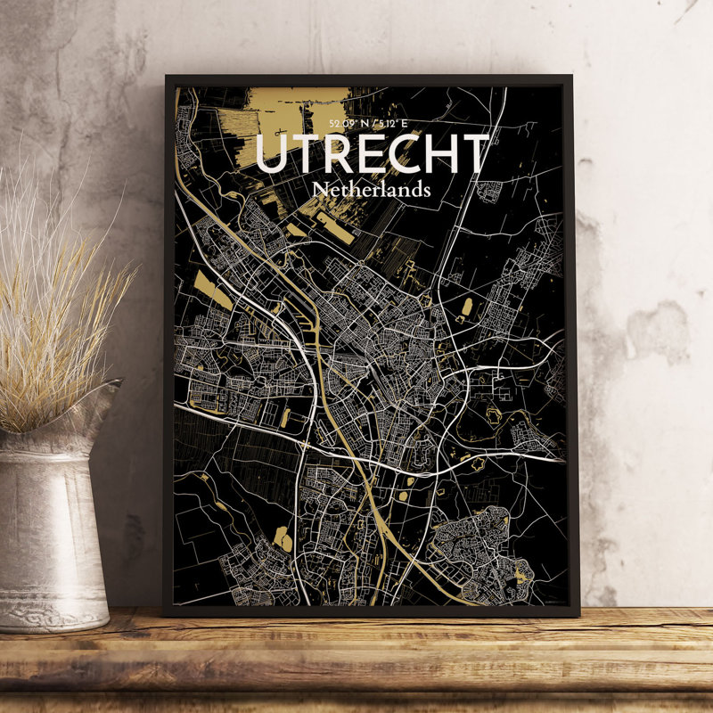 Utrecht - No Frame Print, 43.2cm H x 27.9cm W x 0.13cm D