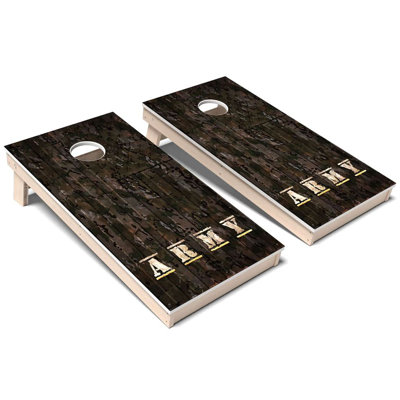 Army Black Flag All-Weather Composite Cornhole Board Set