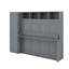 Grand lit escamotable avec placard et tiroirs-807873892