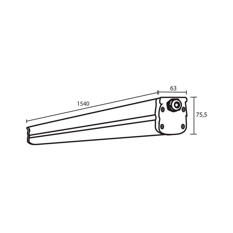 Lavelle LED 154cm Under Cabinet Light Bar