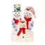 3‑Piece Pre-Lit Snowman Family Christmas Decoration, Metal Mesh Snowman Set for Indoor Outdoor Holiday Decor