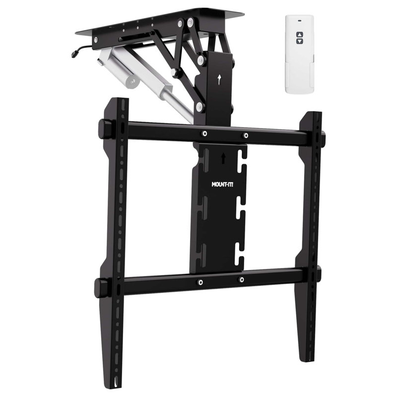 Motorized Ceiling TV Mount, Black