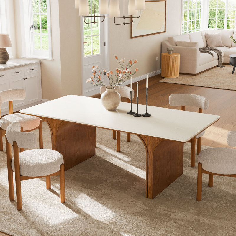 Table de salle à manger Hernest, 30" H x84" W x40" D
