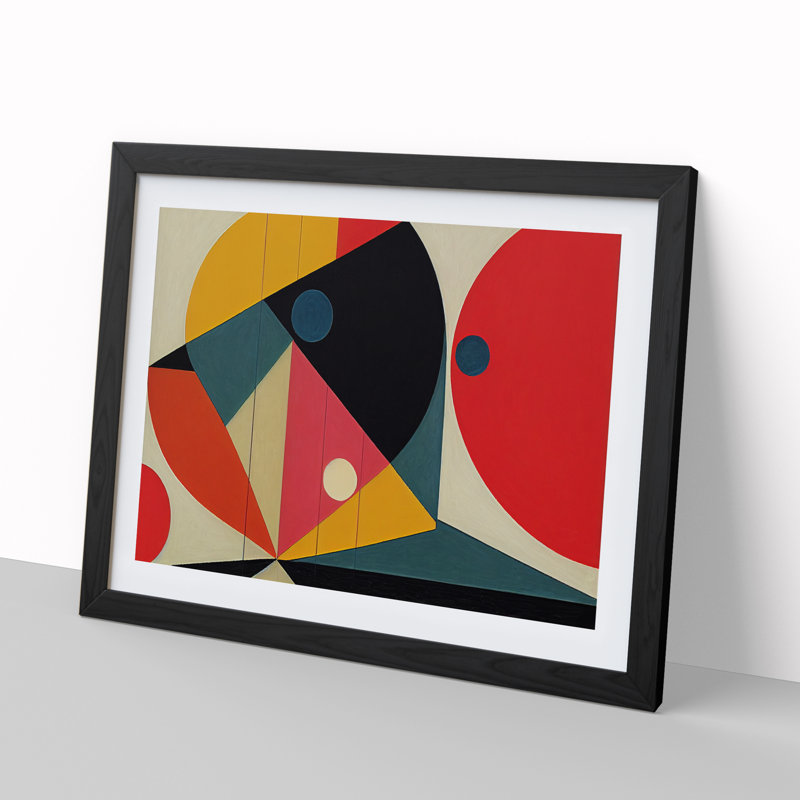 Glorious Abstract - Framed Print, Black, 46cm H x 64cm W x 2cm D