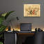 «Holiday Mantle» par Cheri Blum, art mural en verre acrylique-1097124901